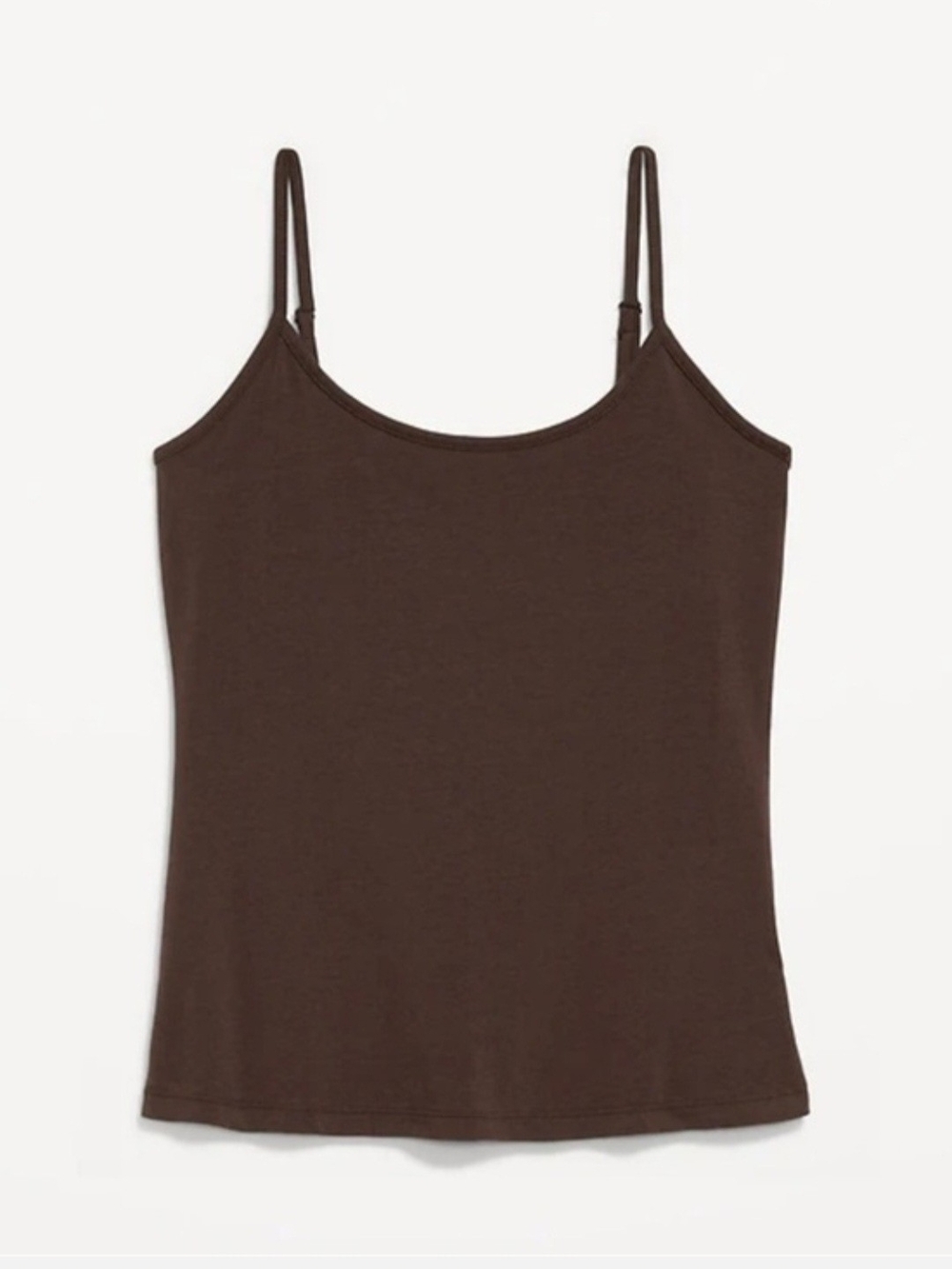 NWOT 2X Old Navy Brown Spaghetti-Strap Tank Top